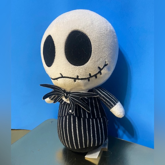 DISNEY THE NIGHTMARE BEFORE CHRiSTMAS FUNKO JACK SKELLINGTON PLUSH RARE FIND 8” - Picture 6 of 9